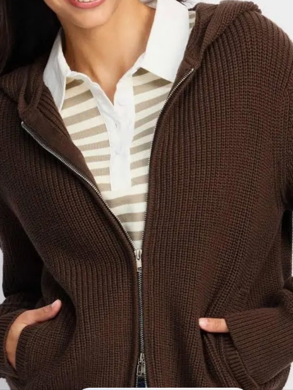 Stitches & Stripes Winfrey Hoodie - L
